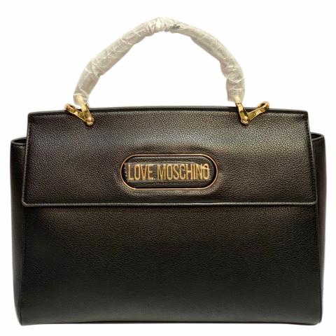 Moschino ハイウエストロコハッチシンス 242K203098721 1343 Sell Love Moschino Top-Handle Bag - Black | HuntStreet.com